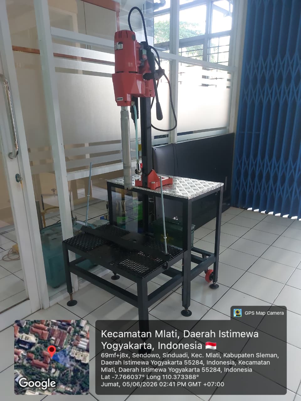 Mesin coring batuan Mesin coring batuan